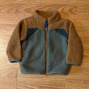 Carter's Cozy Brown and Gray Fleece Jacket